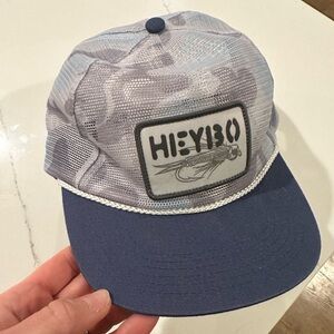 Hey Bo trucker hat. Adjustable camo pattern in mesh